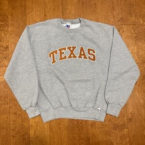 Russell University Of Texas Athletic Vintage Crewneck